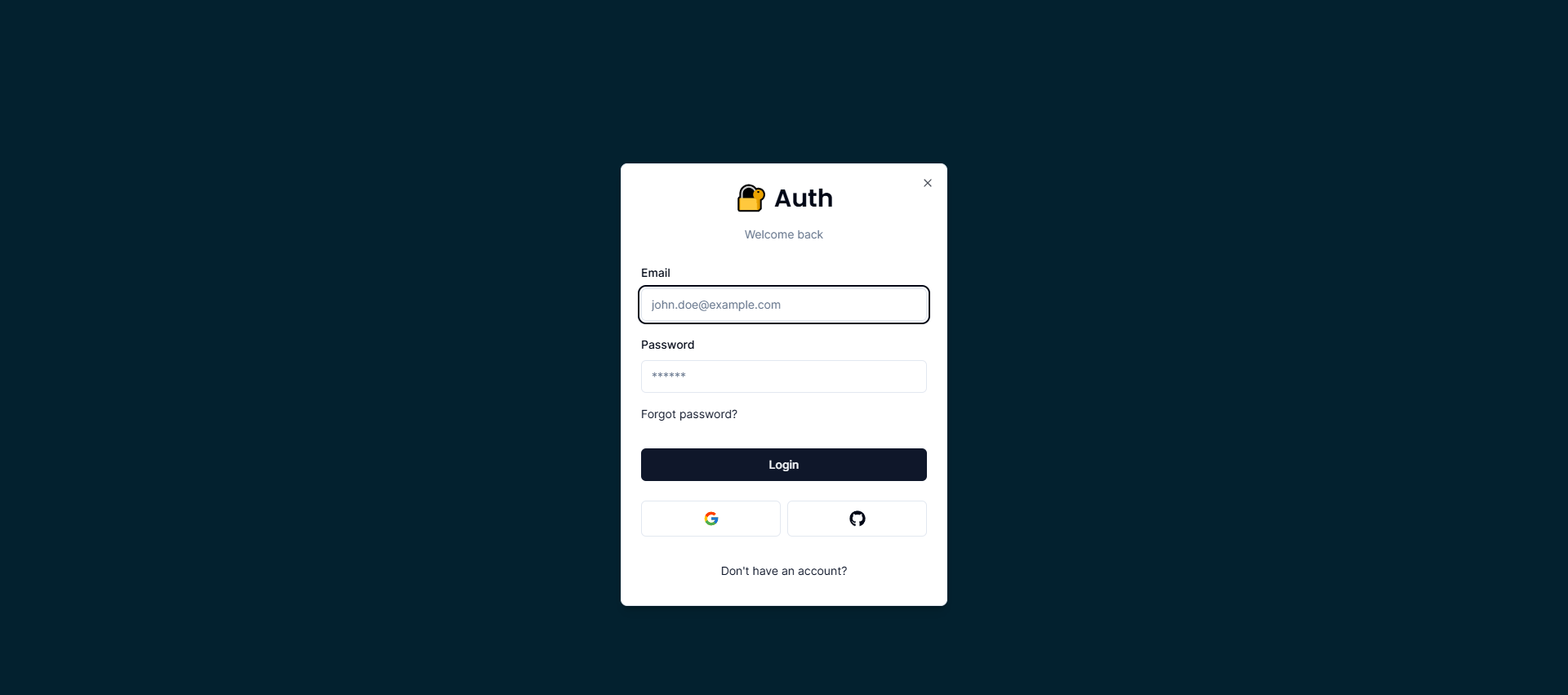 Authentication with NextJS